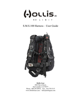S.M.S.100 Harness – User Guide