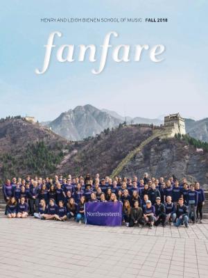 Northwestern University Bienen School of Music Fanfare Fall 2018