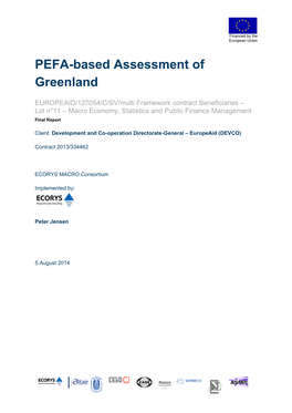 PEFA-Based Assessment of Greenland