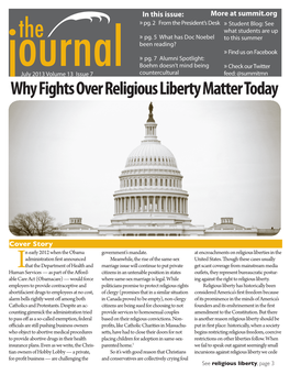 Why Fights Over Religious Liberty Matter Today
