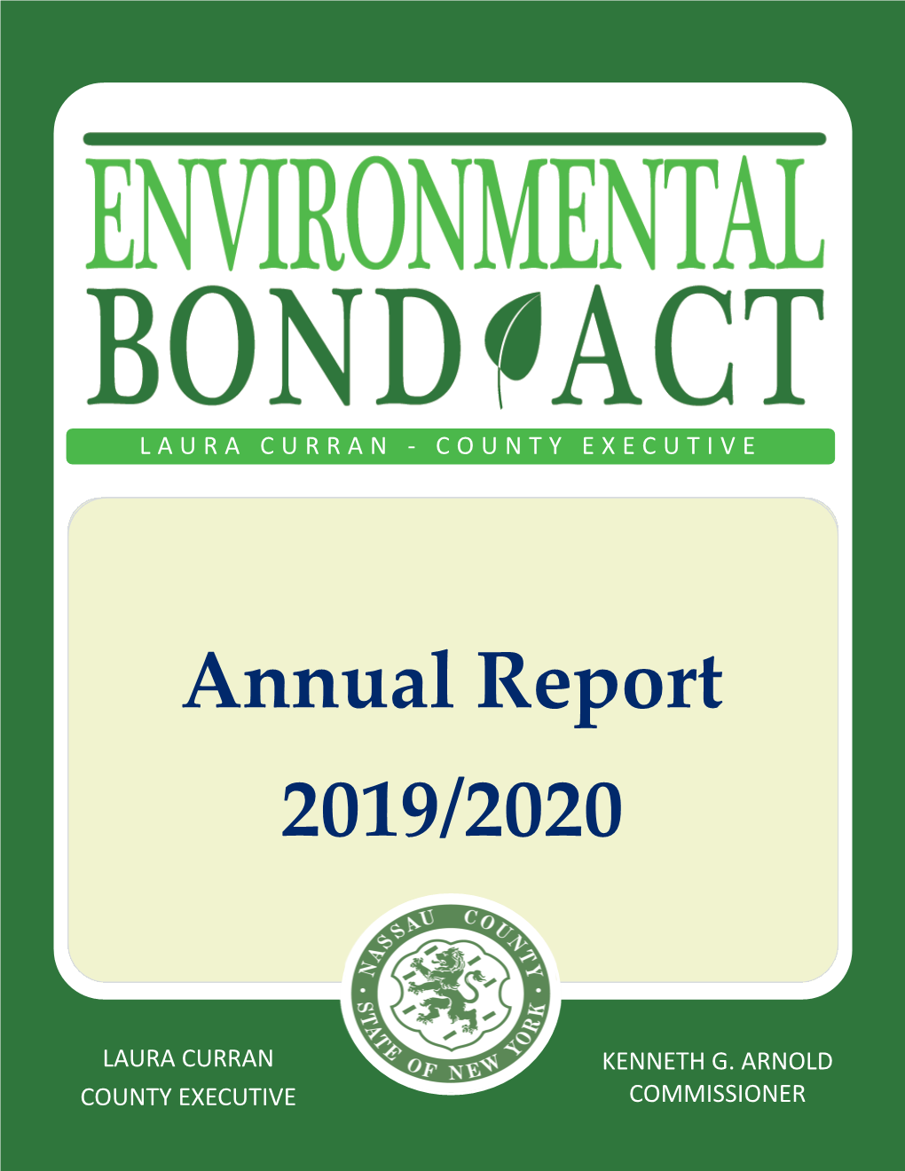 2019-20 Annual Environmental Bond Act Report