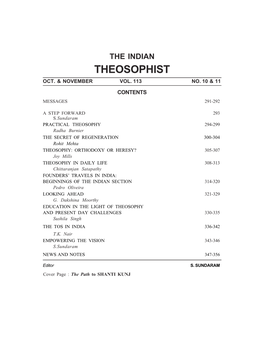 Theosophist Oct