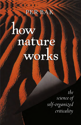 How Nature Works: the Science of Self-Organized Criticality/ Per Bak