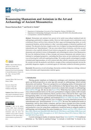Reassessing Shamanism and Animism in the Art and Archaeology of Ancient Mesoamerica