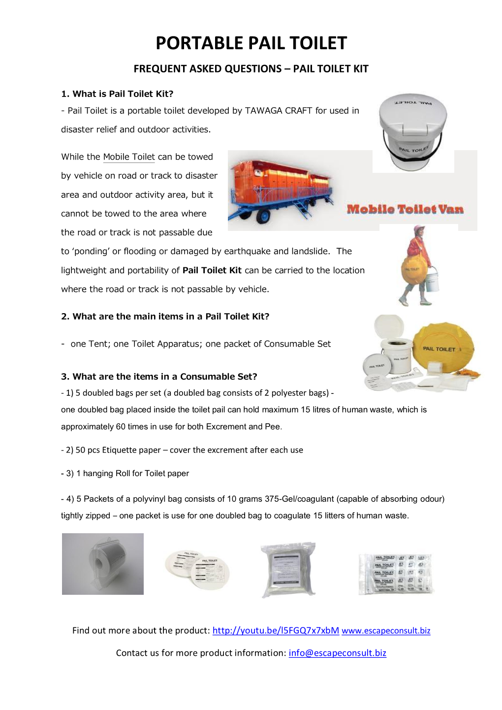 Portable Pail Toilet Frequent Asked Questions – Pail Toilet Kit