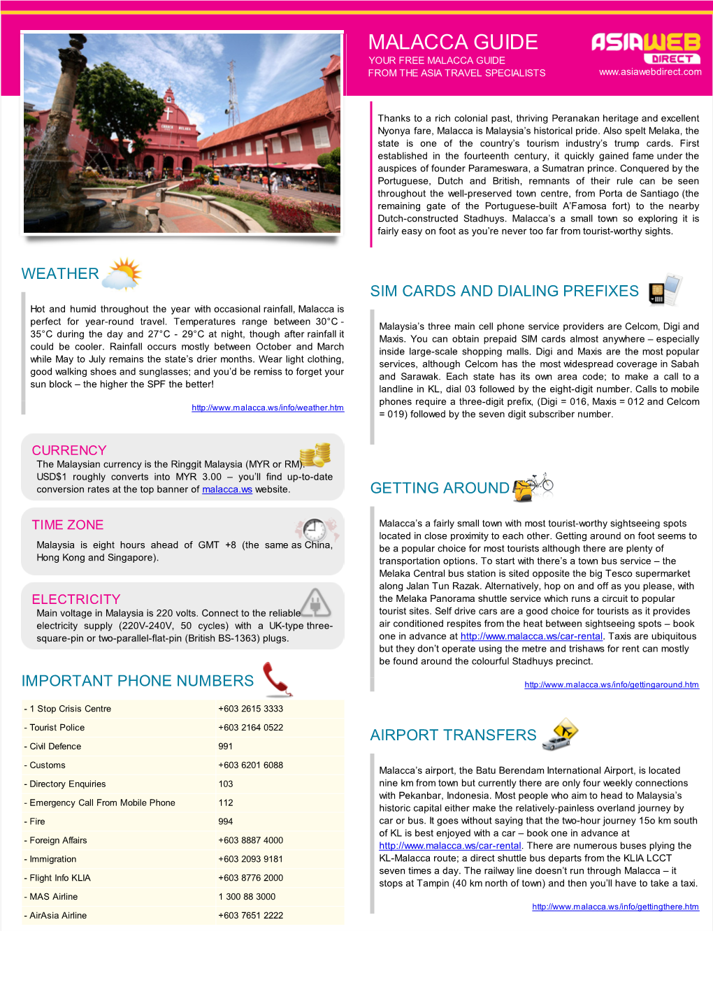 Malacca Guide