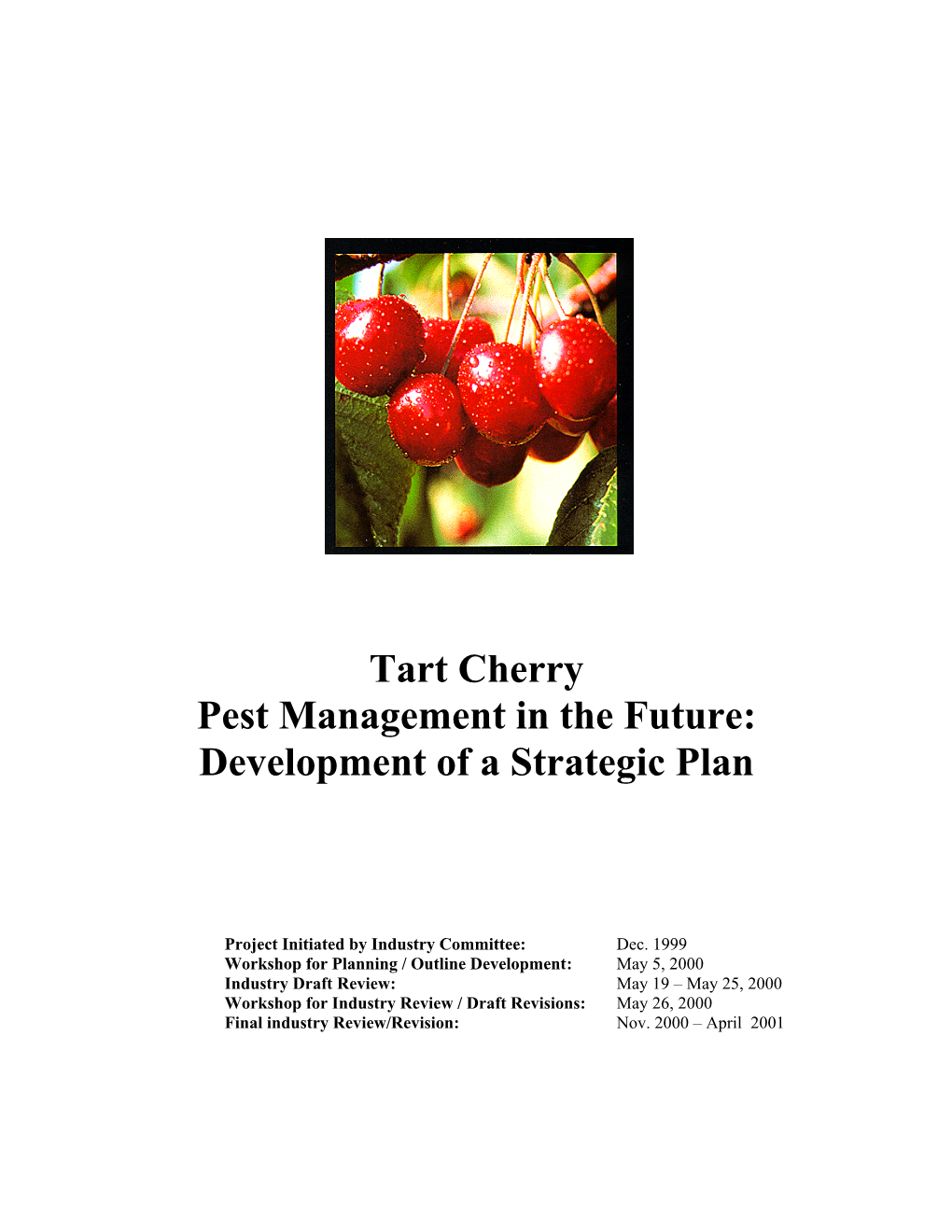 Michigan Tart Cherries PMSP