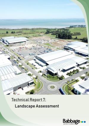 Technical Report 7: Landscape Assessment