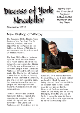 New Bishop of Whitby