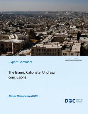 The Islamic Caliphate: Undrawn Conclusions