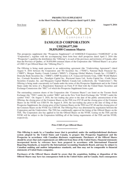 Iamgold Corporation