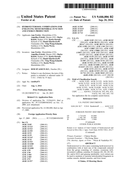 (12) United States Patent (10) Patent No.: US 9.446,006 B2 Fowler Et Al