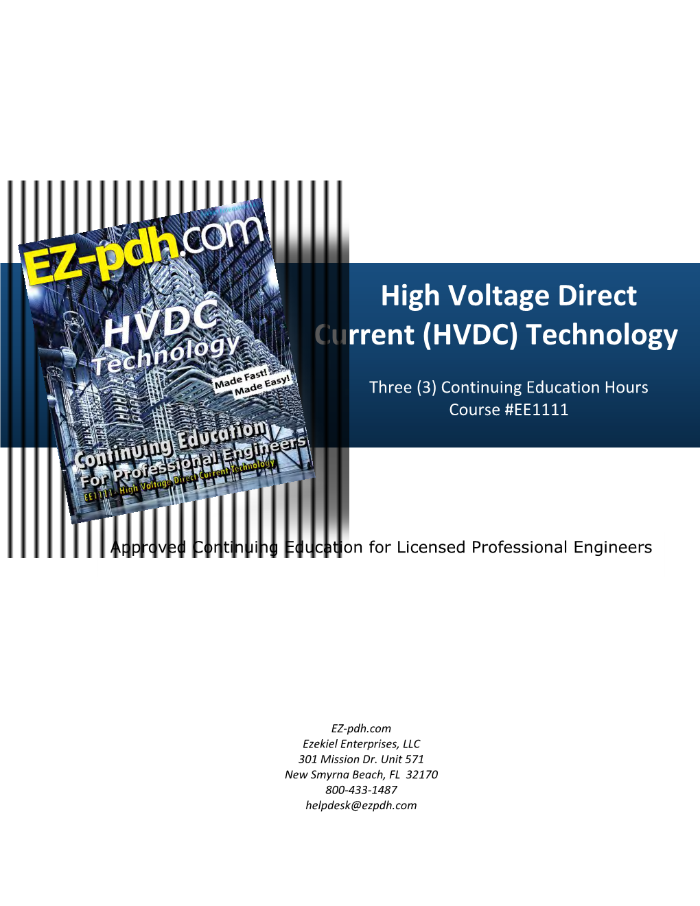 High Voltage Direct Current (HVDC) Technology