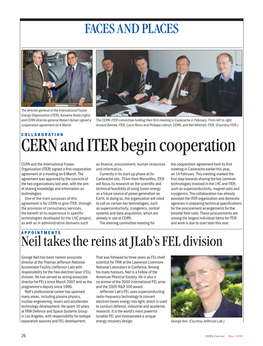 CERN and ITER Begin Cooperation