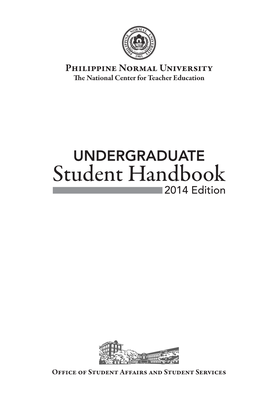 Student Handbook 2014 Edition