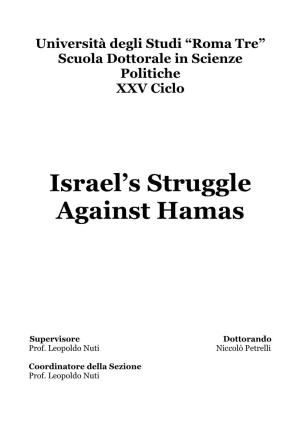 Israel's Struggle Against Hamas