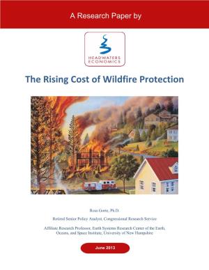 The Rising Cost of Wildfire Protection
