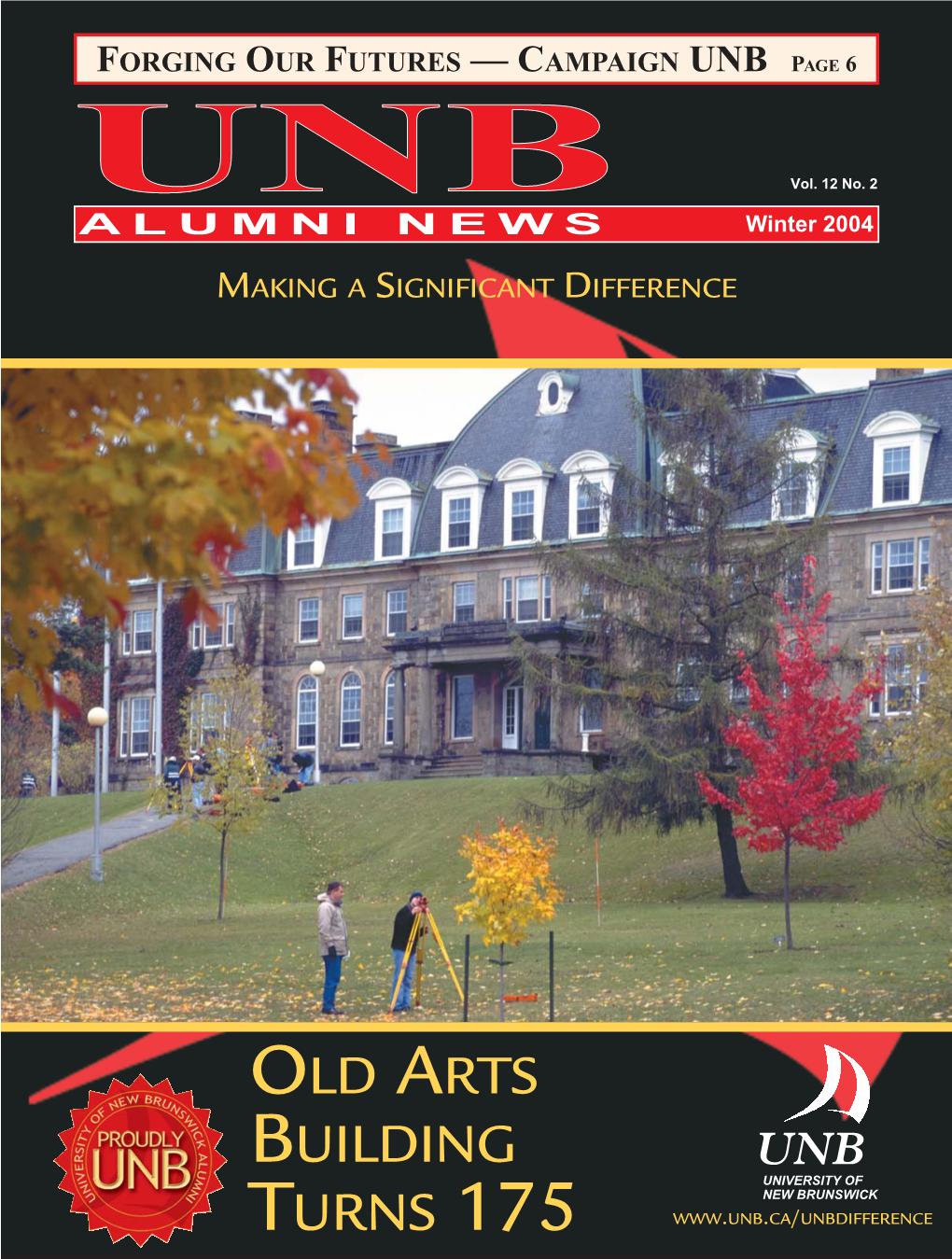 ALUMNI NEWS Winter 2004