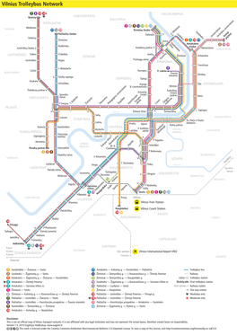 Vilnius Trolleybus Network