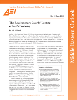The Revolutionary Guards' Looting of Iran's