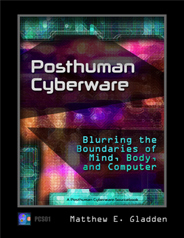Posthuman Cyberware