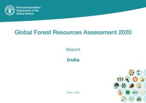 Global Forest Resources Assessment (FRA) 2020 India