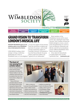 'Transform London's Musical Life'