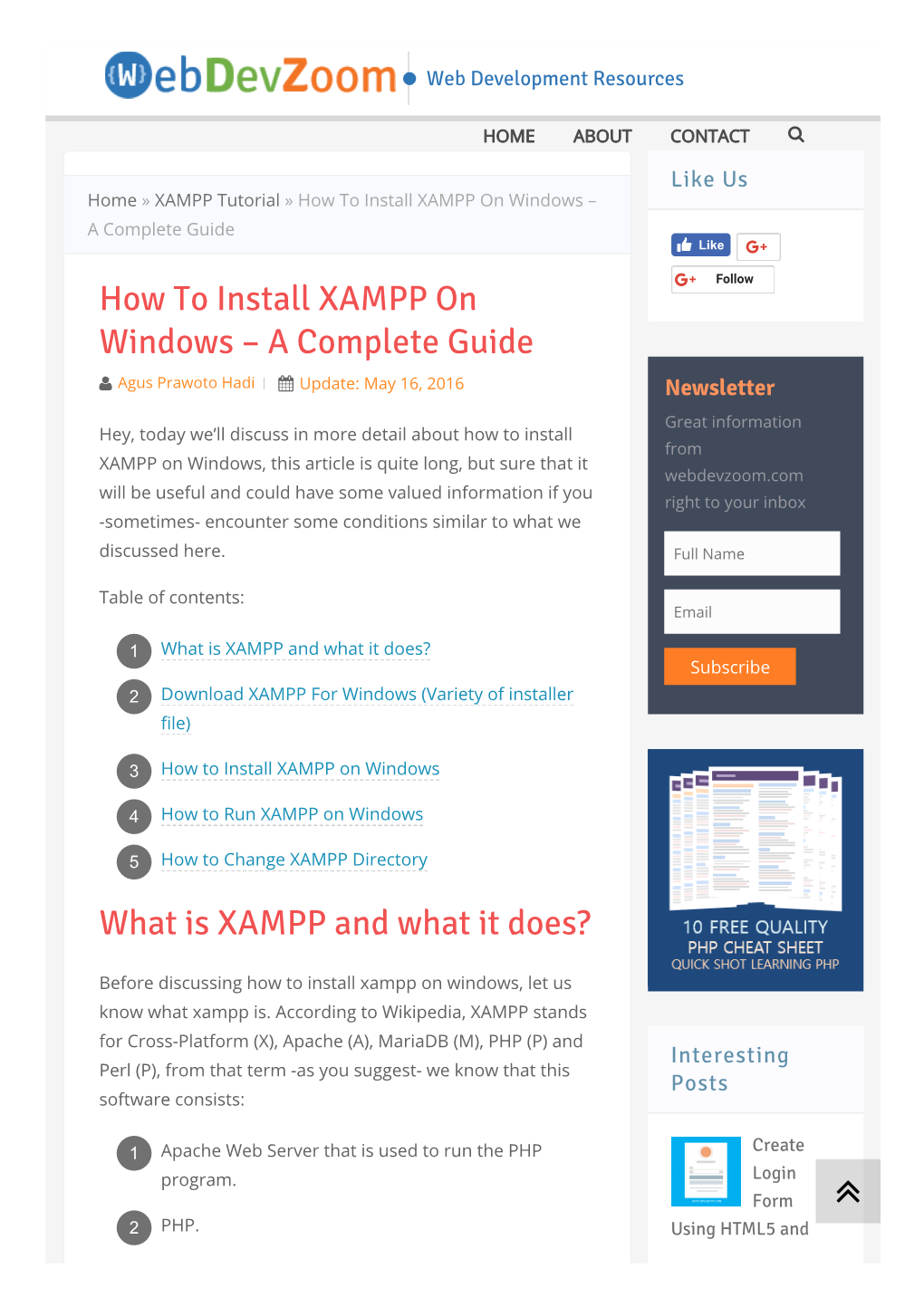How to Install XAMPP on Windows – a Complete Guide Like