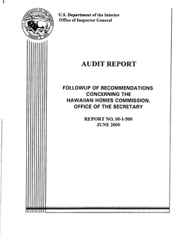 Audit Report