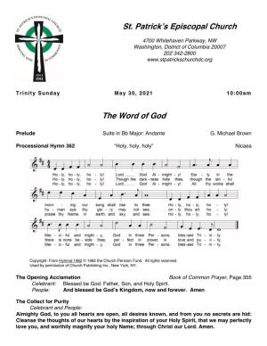 The Word of God St. Patrick's Episcopal Church