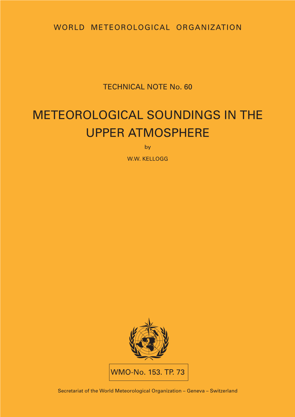 Methods of Oabservation at Sea Meteorological Soundings in The