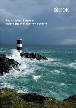 Rathlin Island European Marine Site Management Scheme 2013