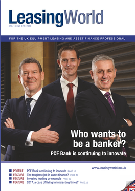 Who Wants to Be a Banker? PCF Bank Is Continuing to Innovate
