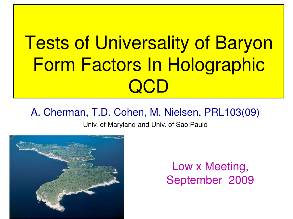 A New Large Nc Relation As a Probe of Skyrmions and Their Holographic