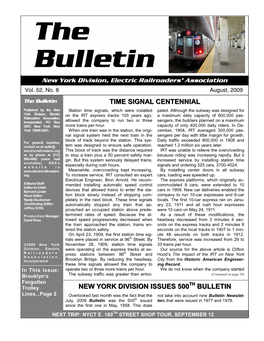 August 2009 Bulletin.Pub
