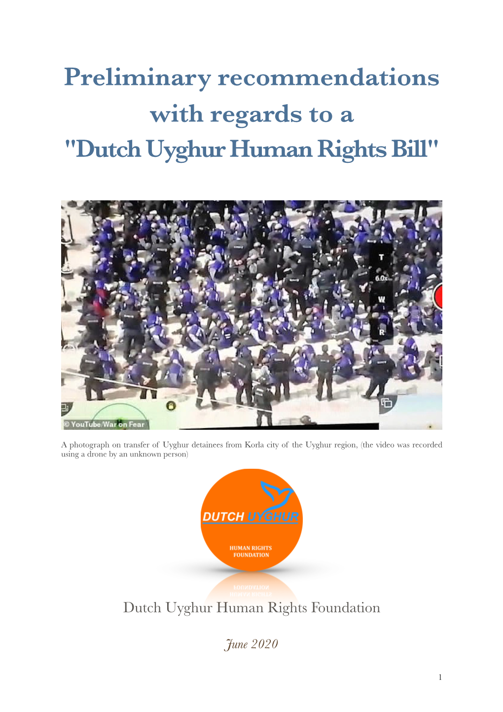 Dutch Uyghur Bill