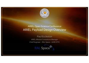 ARIEL Payload Design Overview