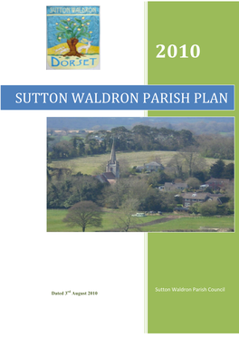 Sutton Waldron Parish Plan 2010