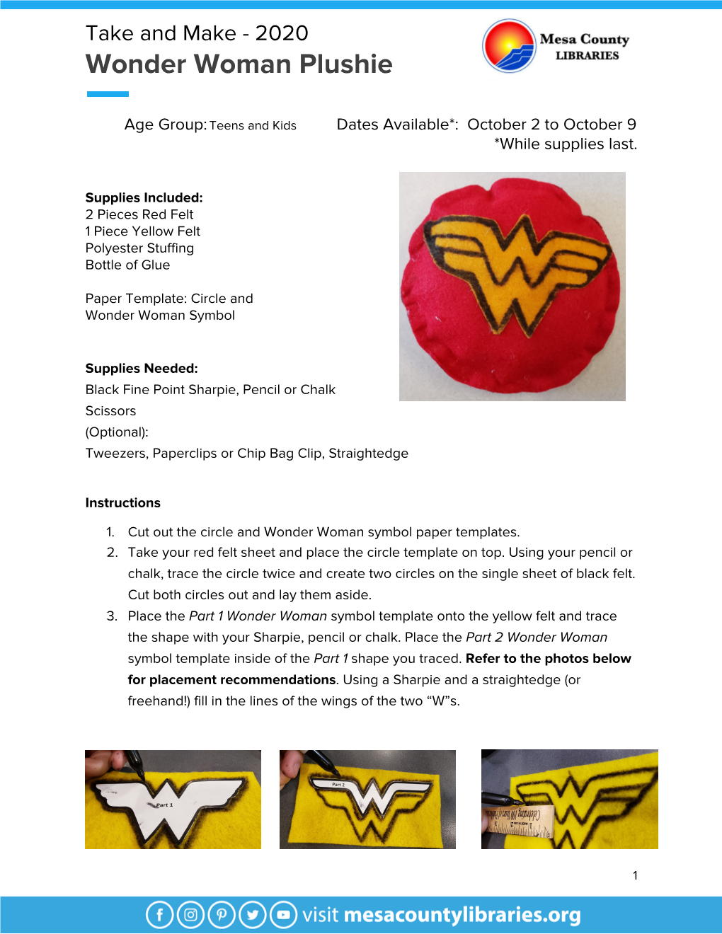 Wonder Woman Plushie