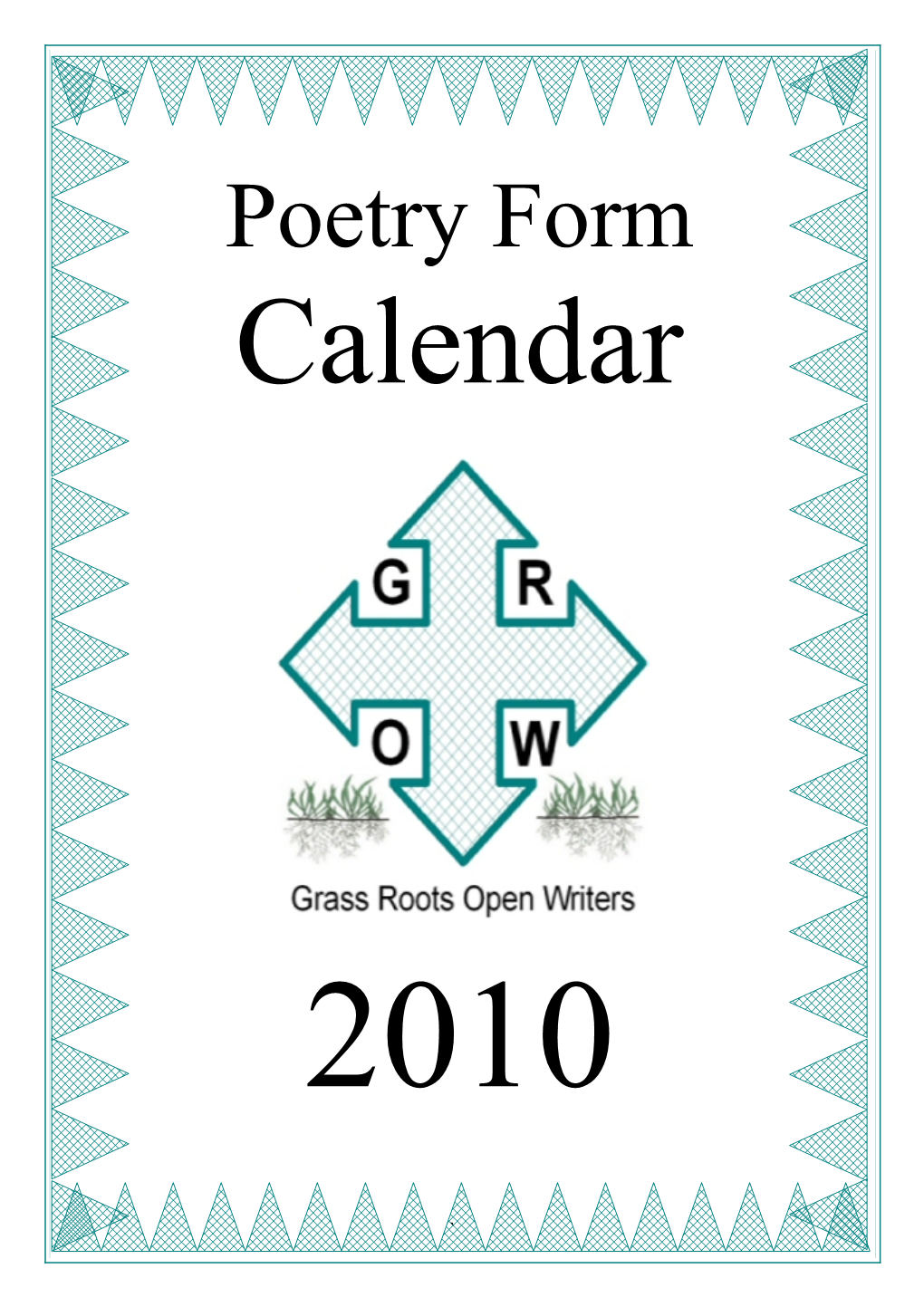 Poetry Form Calendar