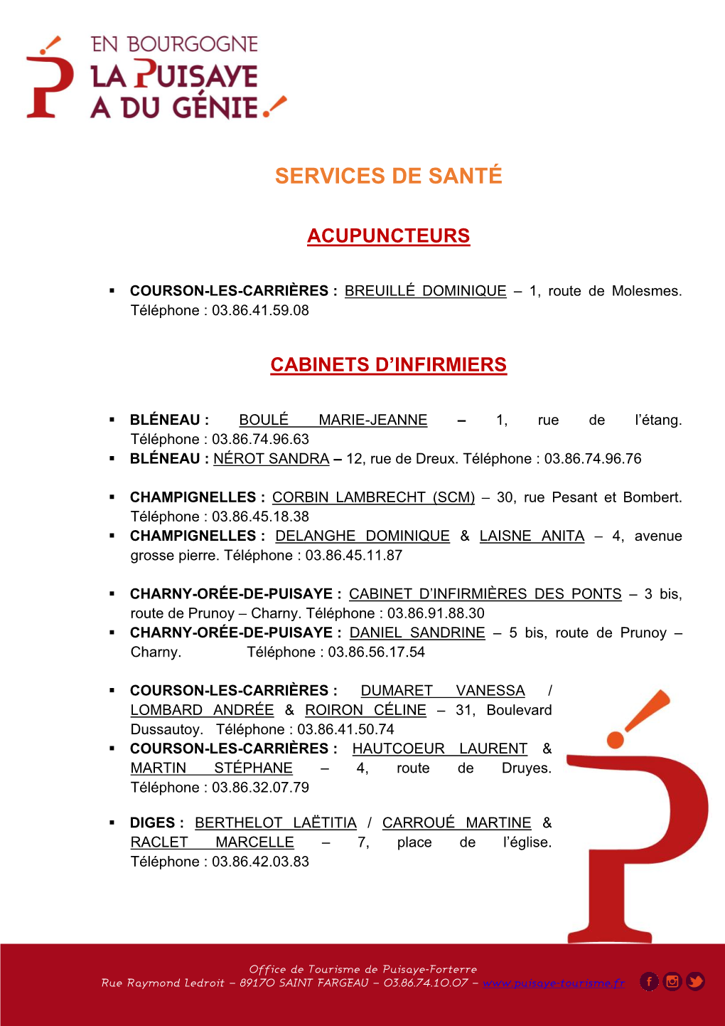 Services De Santé