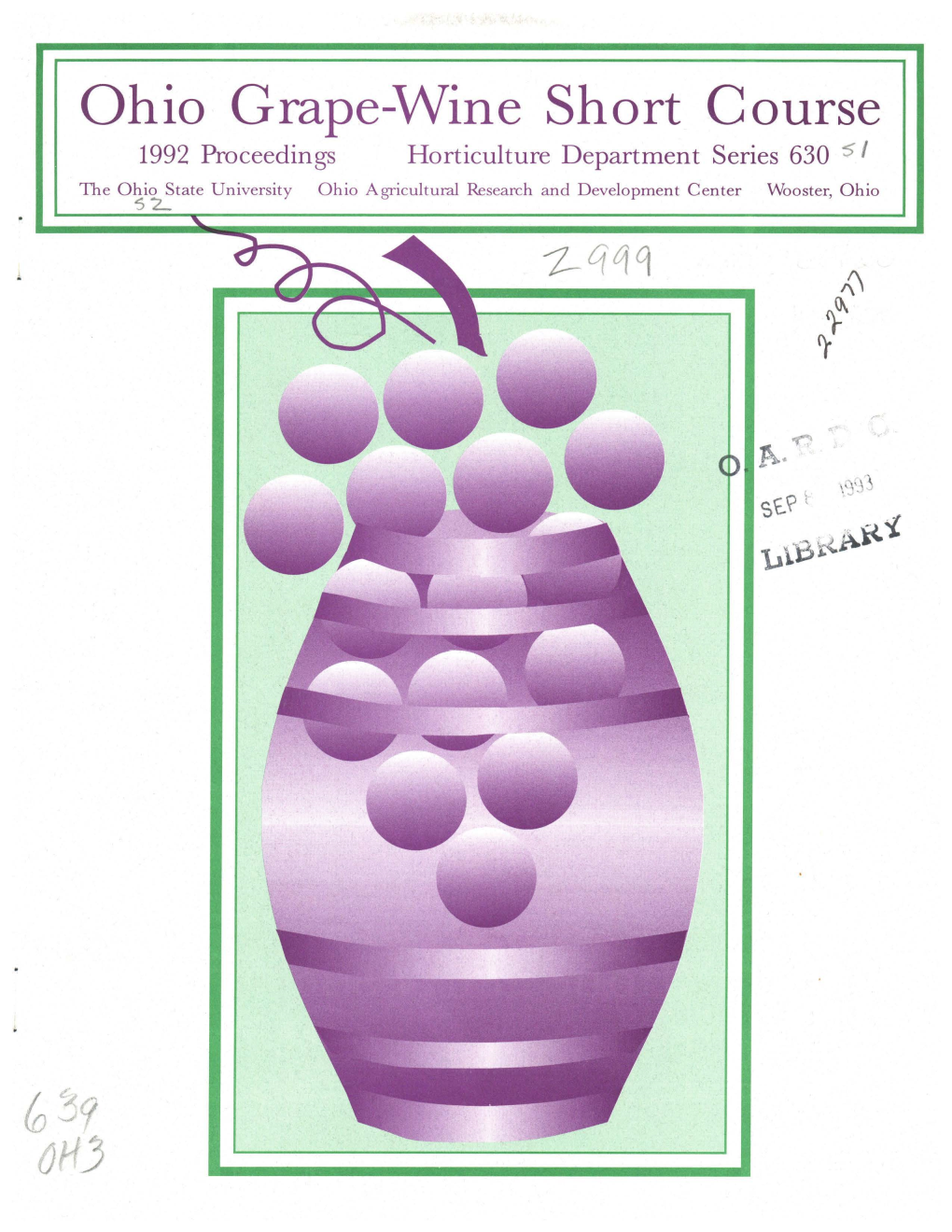 Ohio Grape-Wine Short Course