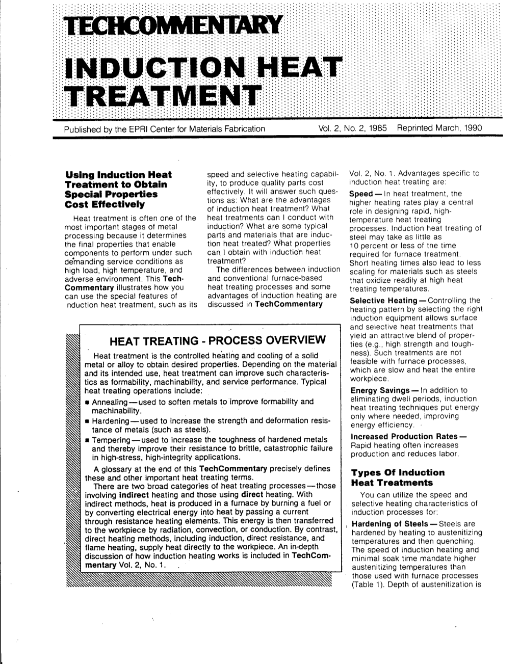 Induction Heat Treatment