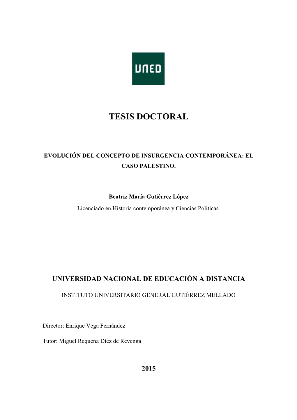 Tesis Doctoral