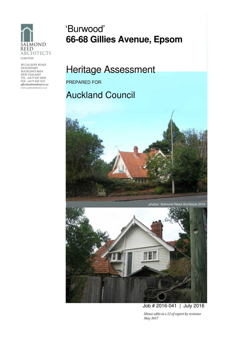 Heritage Assessment