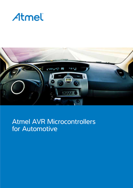 Atmel AVR Microcontrollers for Automotive
