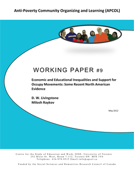 Working Paper #9