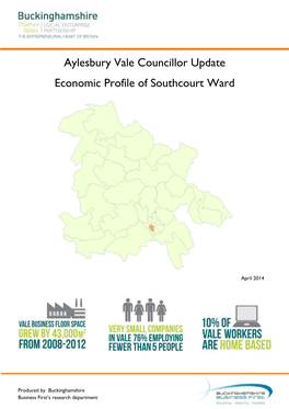 Aylesbury Vale Councillor Update Economic Profile of Southcourt Ward