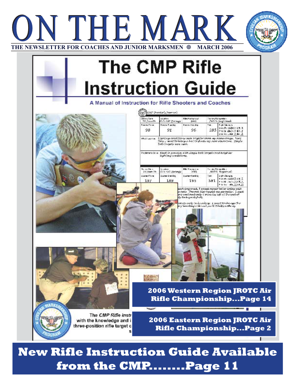 New Rifle Instruction Guide Available from the CMP...Page 11