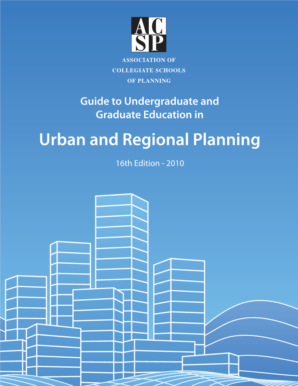 Urban and Regional Planning